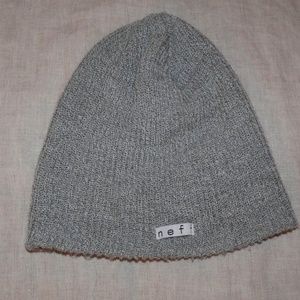 Neff| grey unisex beanie